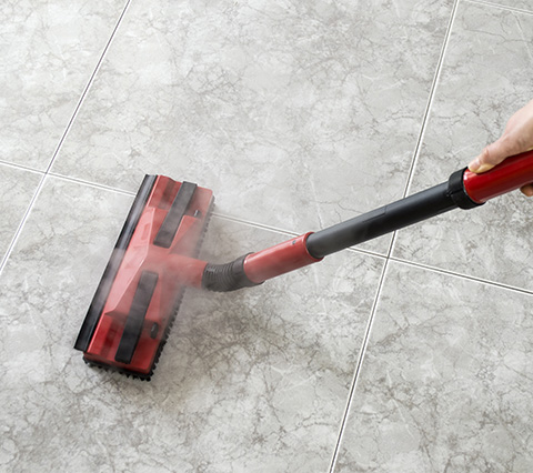 Top quality tile cleaning service in the area of Houston Professional Cleaning of a tile floor in Houston